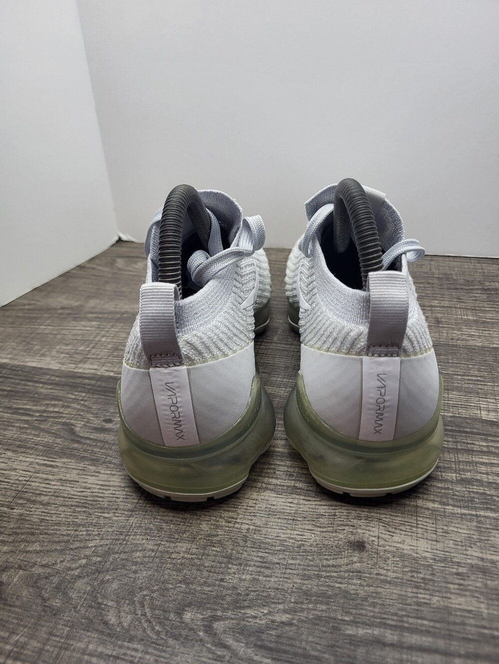 Nike Air Vapormax Flyknit 3 Pure Platinum Women's Size 7.5 Running Shoes - Picture 5 of 10
